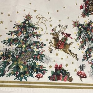 William Sonoma Twas the Night Before Christmas Tablecloth